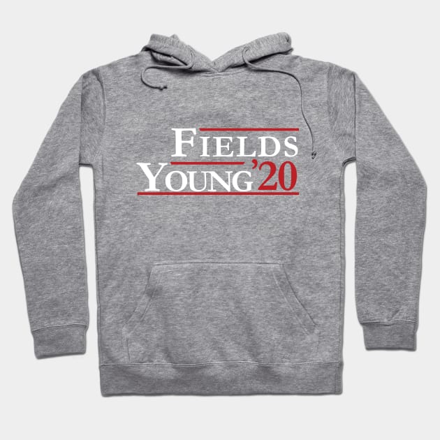 Fields & Young For President Hoodie by Parkeit